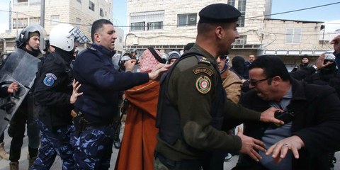 Sicherheitskräfte der palästinensischen Autonomiebehörde © Amnesty International