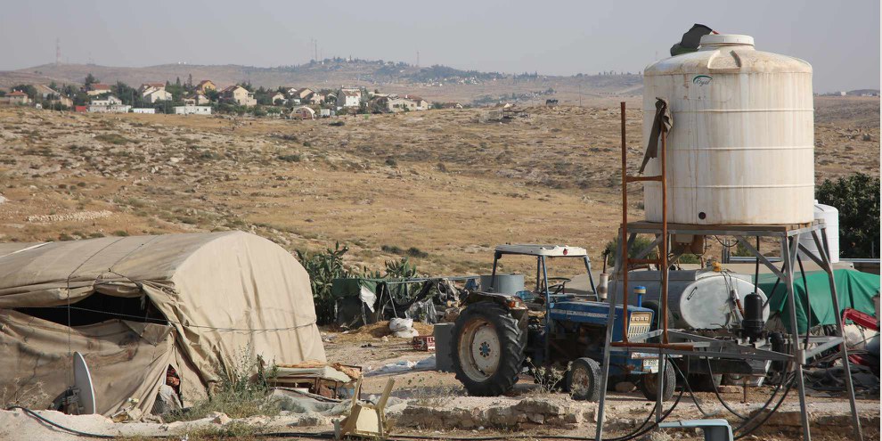 Khirbet Susya, ein palästinensisches Dorf in den besetzten Gebieten, dem die Zerstörung droht. © Amnesty International