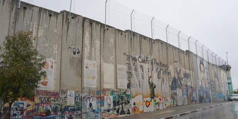 Die Mauer in Bethlehem. © Amnesty International / mre