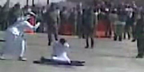 Öffentliche Enthauptung in Saudi Arabien, 2008. © Privat