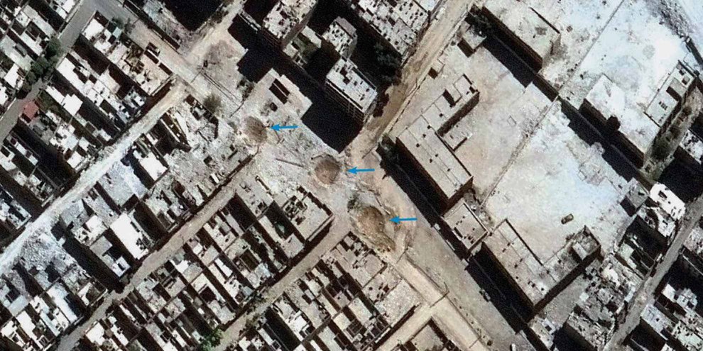 Aleppo, Oktober 2016. © DigitalGlobe 2016