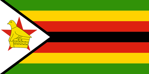 Flagge von Simbabwe (Symbolbild) © pixabay