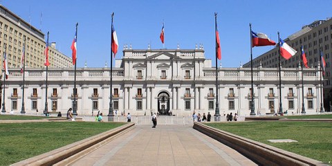 La Moneda – das Regierungsgebäude Chiles © pixabay (saramatos)