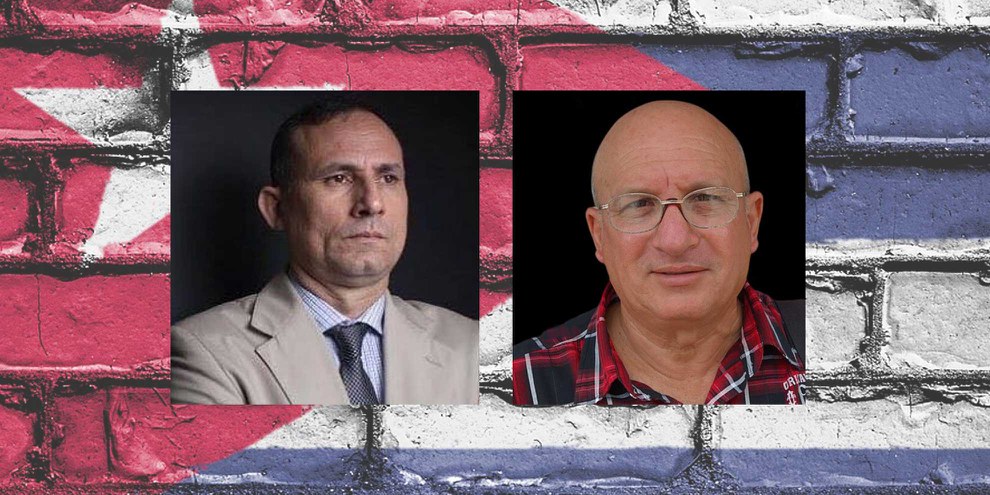 José Daniel Ferrer (links) und Félix Navarro (rechts) © Portraits: Privat / Hintergrund: pixabay