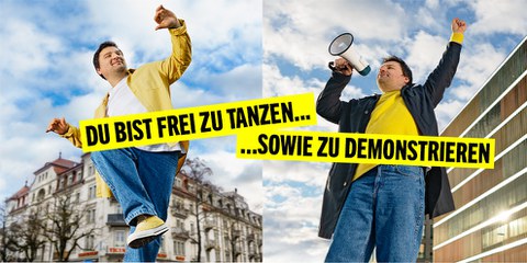Demonstrieren ist ein Menschenrecht