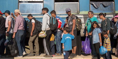 Flüchtlinge an der griechisch-mazedonischen Grenze. © Amnesty International
