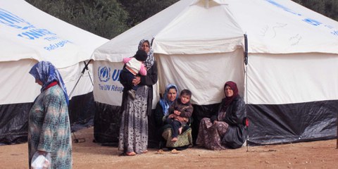 Flüchtlingscamp in Syrien, Februar 2013. © Amnesty International
