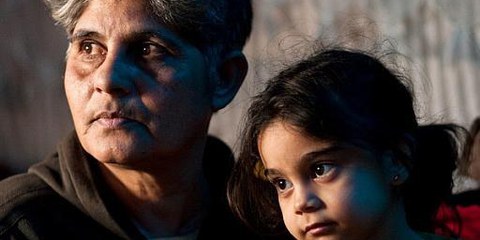 Roma-Familie in Belgrad © Amnesty International
