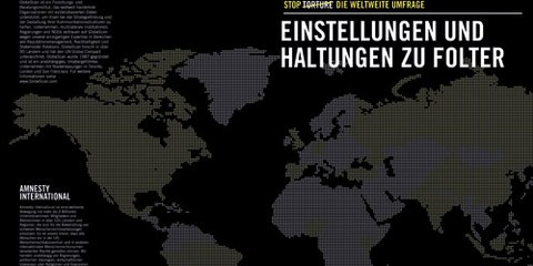 Meinungsumfrage zu Folter
