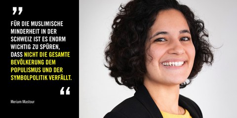 «Eine sexistische, rassistische und islamfeindliche Initiative»