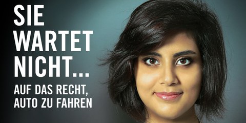 Al Loujain Hathloul in Saudi-Arabien wartet nicht länger auf Gleichberechtigung. © AI