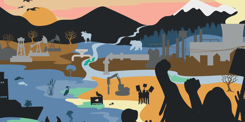 Fossile Industrie gefährdet 2 Milliarden Menschen und kritische Ökosysteme «Extraction Extinction» Why the lifecycle of fossil fuels threatens life, nature and human rights © Amnesty International