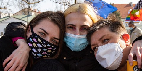 In Aktion für die Menschen und ihre Rechte