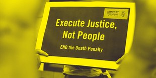 Schreiben Sie sich ins Netzwerk gegen Todesstrafe ein