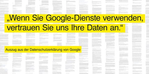 Die Datenschutzerklärung – Klicken auf Bild für weitere Bilder © Silvia Gonçalves