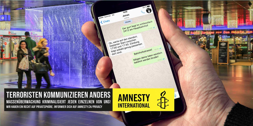 Terroristen kommunizieren anders! – Klicken auf Bild für weitere Bilder © André Rivas