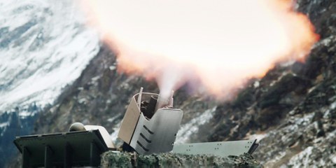 120-mm-Mörser der Schweizer Firma RUAG. © Ruag Schweiz / Wikicommons