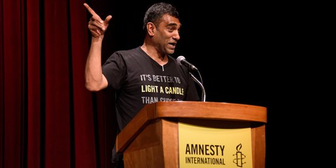 Kumi Naidoo © Amnesty international