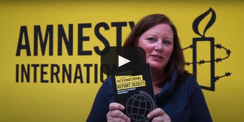 Die Geschäftsleiterin Alexandra Karle zum Amnesty International Report