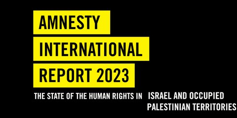 Länderbericht Israel / Besetzte palästinensische Gebiete