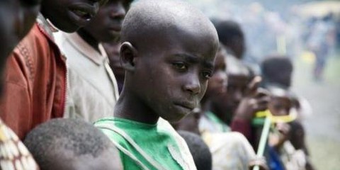 Junge im Flüchtlingslager von Kibati, Demokratische Republik Kongo © UNHCR/P. Taggart