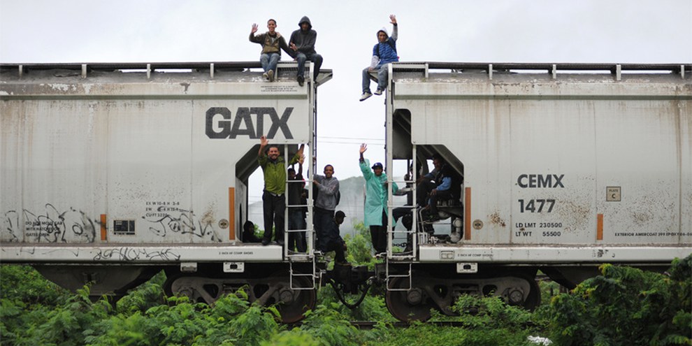 Zentralamerikanische Migranten auf ihrem Weg an die US-amerikanische Grenze Ixtepec, 14. Juli 2011.© Amnesty International (Photo: Ricardo Ramírez Arriola) 