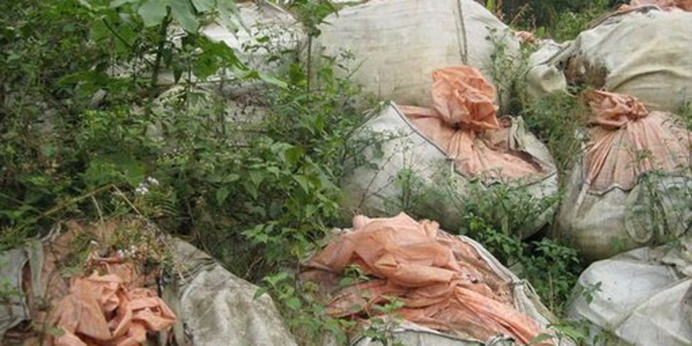 Müllsäcke in der Umgebung von Abidjan. © Amnesty International