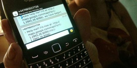 Mit dem «Panic Button» sollen gefährdete Personen einen Hilferuf abschicken können. © AI