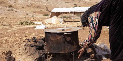 Einfaches Leben: Die Beduinen in Israel und in den besetzten Gebieten werden immer wieder vertrieben. © Ashraf Dowani / Weitere Bilder bei Klick auf Bild.