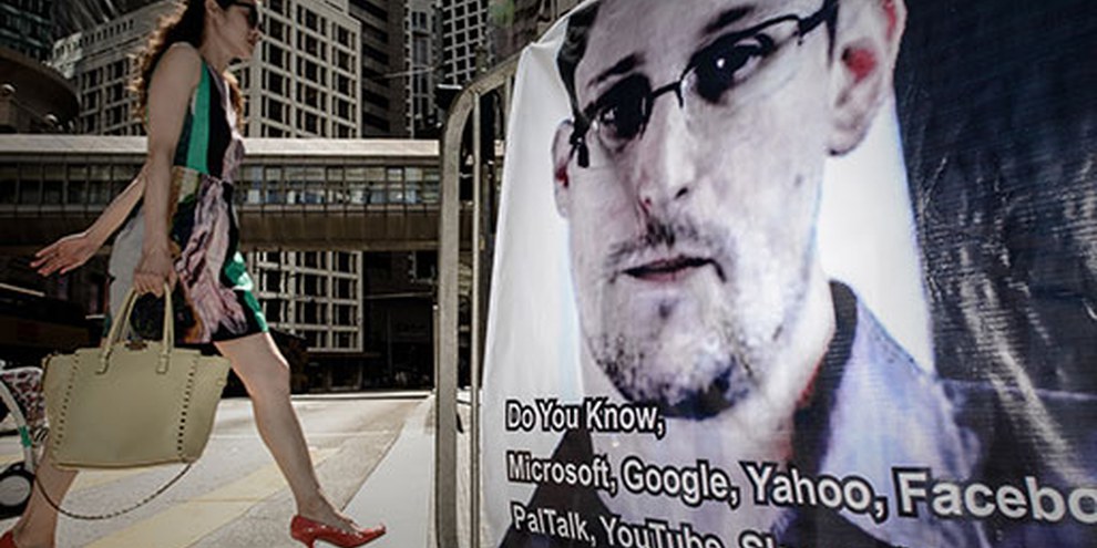 Edward Snowden machte das Ausmass des Spähangriffs bekannt. © PHILIPPE LOPEZ/AFP/Getty Images 