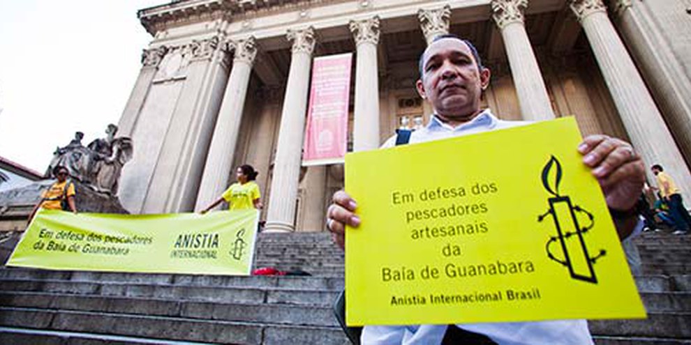 Er drückt Brasilien die Daumen: Atila Roque, Leiter des Amnesty-Büros in Rio de Janeiro. © AF Rodrigues/AI