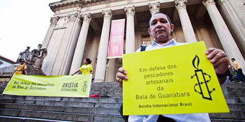 Er drückt Brasilien die Daumen: Atila Roque, Leiter des Amnesty-Büros in Rio de Janeiro. © AF Rodrigues/AI