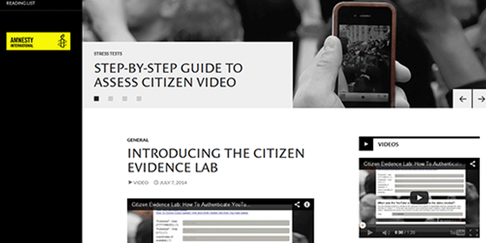 Mit dem Citizen Evidence Lab können Videos rasch auf ihre Echtheit überprüft werden. © AI