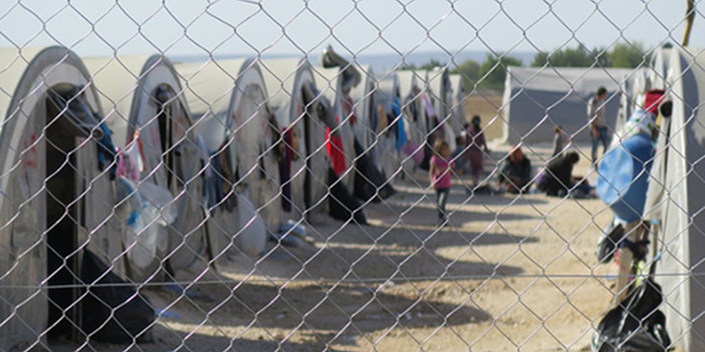Auf der Flucht vor dem «Islamischen Staat»: Syrische Flüchtlinge im türkischen Suruç. © AI