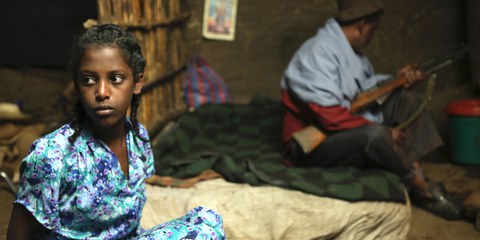 Entführt, um verheiratet zu werden: Szene aus «Difret». © Haile – Addis Pictures 