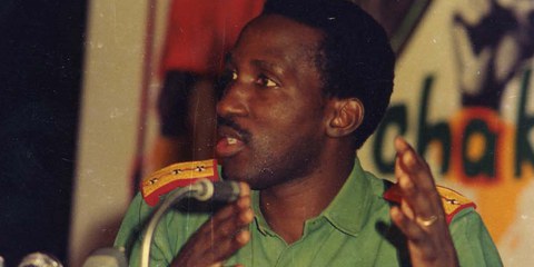 Charismatischer Führer: Thomas Sankara putschte sich mit 33 Jahrenan die Macht. © cineworx