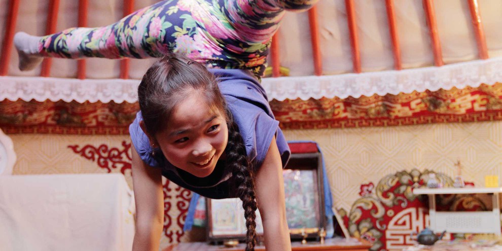 Sie hat den nötigen Biss für eine bessere Zukunft: Deegii aus der Mongolei. © Pathé Films