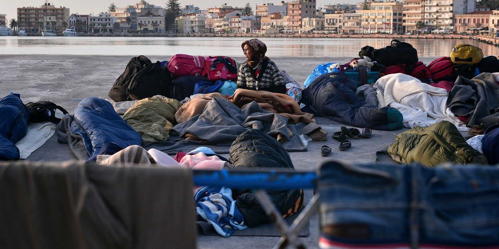 Das revidierte Asylgesetz soll die Asylsuchenden, allen voran traumatisierte Personen, besser schützen. © Louisa Gouliamaki/AFP/Getty Images