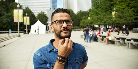 Ahmed Abu Seif an seinem neuen Wohnort Chicago. © Private