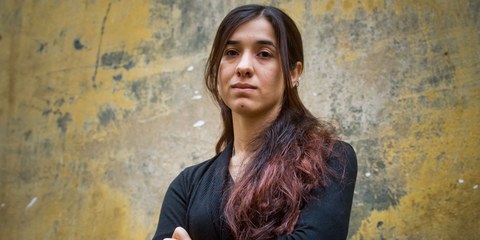 «Meine grosse Angst ist, dass die IS-Kämpfer einfach ihre Bärte abrasieren und durch die Strassen der Stadt gehen, als sei nichts passiert», sagt Nadia Murad. © KEYSTONE/CTK/Vit Simanek