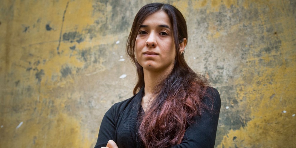 «Meine grosse Angst ist, dass die IS-Kämpfer einfach ihre Bärte abrasieren und durch die Strassen der Stadt gehen, als sei nichts passiert», sagt Nadia Murad. © KEYSTONE/CTK/Vit Simanek