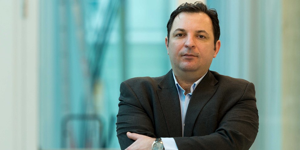 Der syrische Jurist Mazen Darwish © Monika Skolimowska/dpa