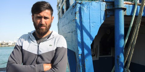 Mohamed Belhiba: «Man sieht hier ständig Tote.» © Hannah El-Hitami