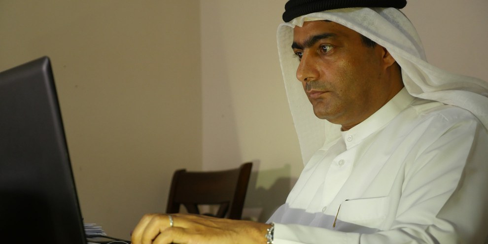 Der Menschenrechtsverteidiger Ahmed Mansoor war schon mehrmals Opfer von Software-Angriffen. © Martin Ennals Foundation