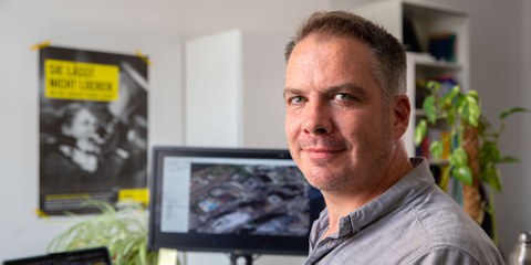 Sam Dubberley: «Wir werfen ein Licht auf Menschenrechtsverletzungen, und die Verantwortlichen wissen, dass ihnen jemand auf die Finger schaut.» © AI