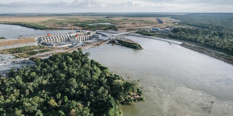 Wegen des Baus des Lower-Sesan-II-Damms im Nordosten Kambodschas sollen rund 2000 Menschen umgesiedelt werden. © Sion Ang/SOPA Images/LightRocket via Getty Images