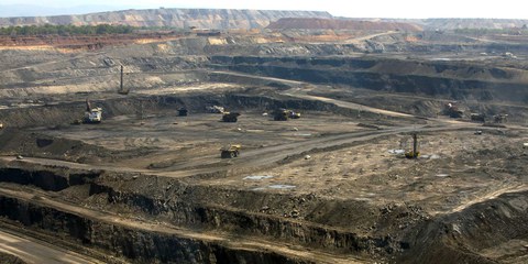 Die indigene Bevölkerung leidet unter der Kohlenmine von Glencore. © Nicolo Filippo Rosso/Bloomberg/Getty Images