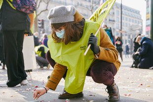 Amnesty setzt sich weltweit für das Recht auf Protest ein