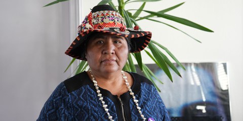 «Wir werden vom Staat vernachlässigt», sagt die peruanische Aktivistin Lourdes Huanca. © Amnesty International