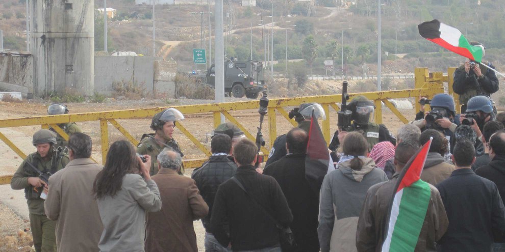 Proteste gegen die Besatzung beim Dorf Nabi Saleh ©Amnesty International
